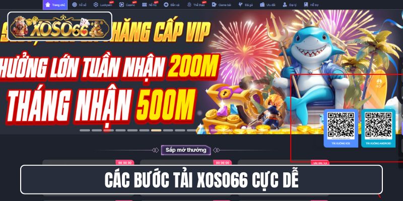 Các bước tải XoSo66 cực dễ