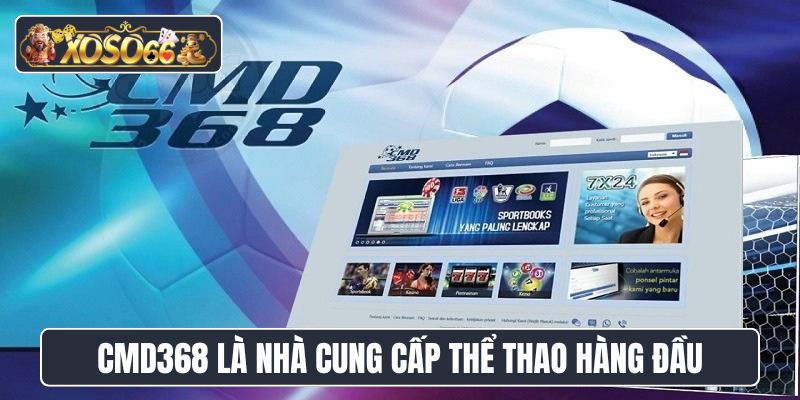 CMD368 là nhà cung cấp thể thao hàng đầu tại Xổ Số 66