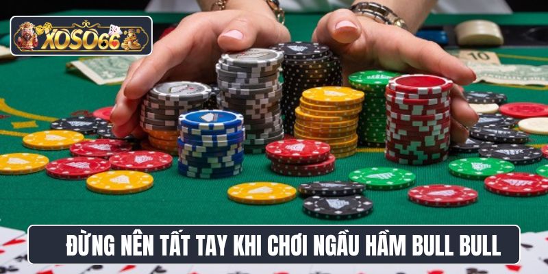 Đừng nên tất tay khi chơi ngầu hầm Bull Bull